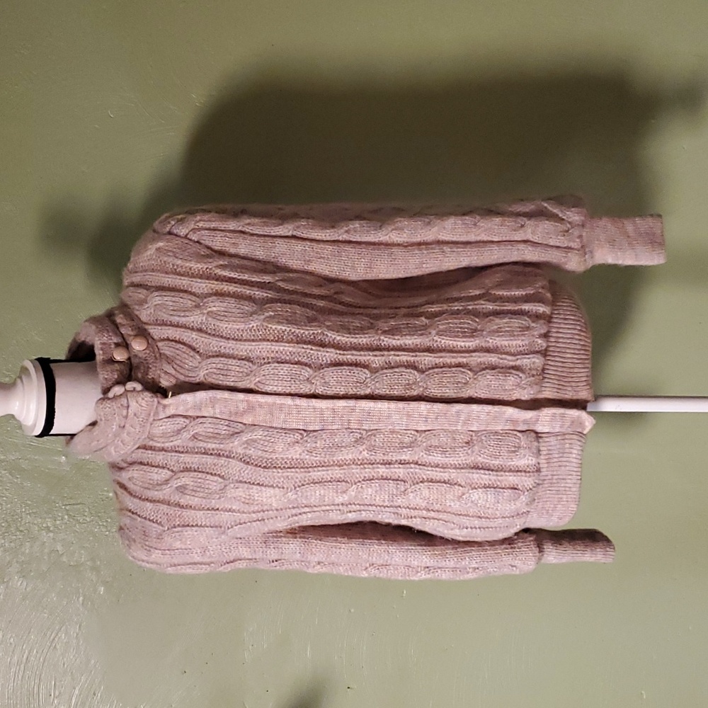 Uzzi full zip sweater bomber sz med